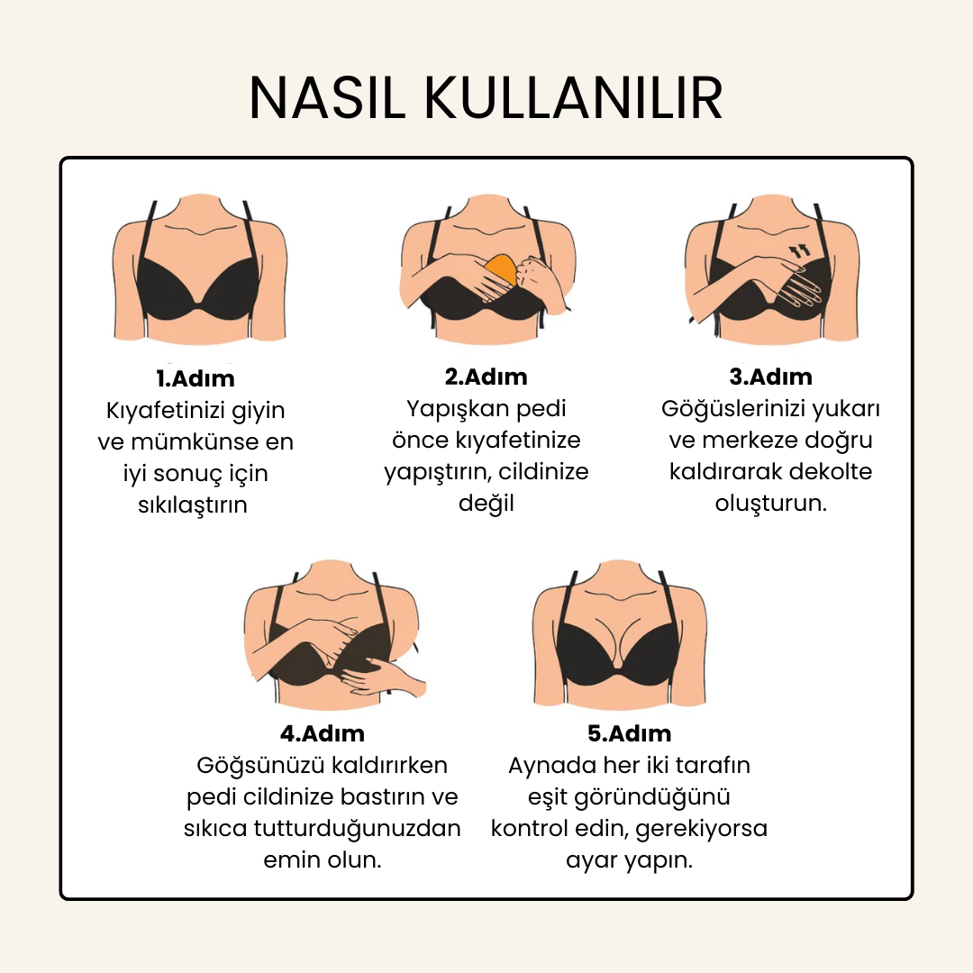 Lunavera® Push-Up Dolgunlaştırıcı Sütyen